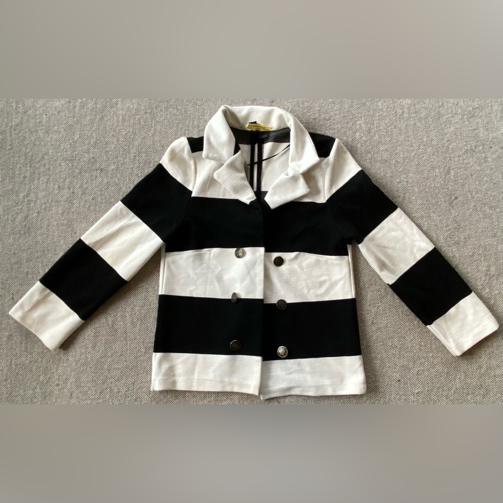 Divided by H&M Striped Blazer Size 2